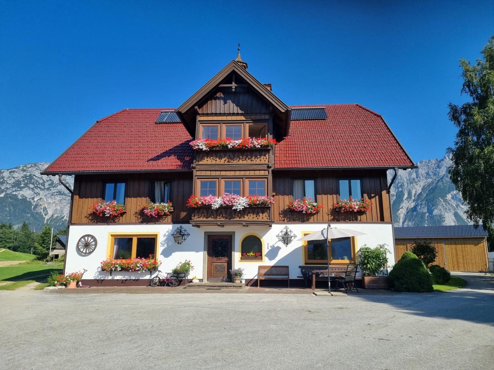 Ferienwohnung Kulmerhof - Farm Pruggern Exterior foto